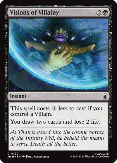 Visions of Villainy (Marvel Super Heroes) Near Mint