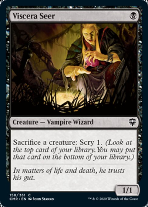 Viscera Seer (Commander Legends) Medium Play Foil
