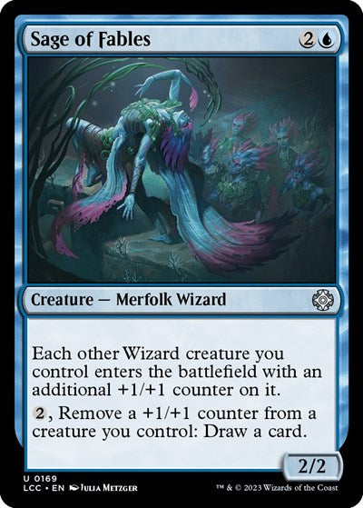 Sage of Fables (Commander: The Lost Caverns of Ixalan) Light Play