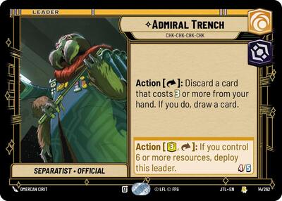 Admiral Trench Chk-chk-chk-chk (Jump to Lightspeed) Near Mint