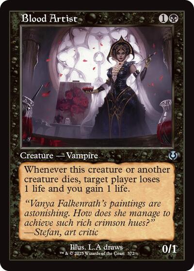 Blood Artist (Retro Frame) (Innistrad Remastered) Light Play Foil