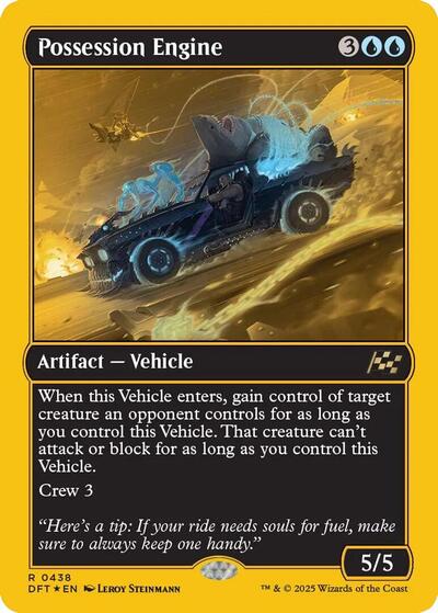 Possession Engine (First-Place Foil) (Aetherdrift) Near Mint Foil
