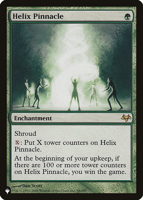 Helix Pinnacle (The List) Heavy Play Foil
