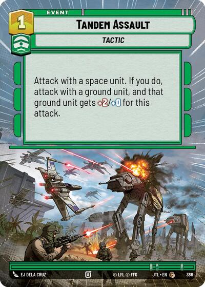 Tandem Assault (Hyperspace) (Jump to Lightspeed) Near Mint