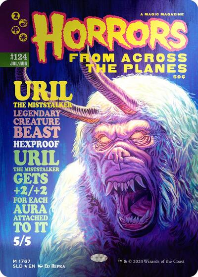 Uril, the Miststalker (Rainbow Foil) (Secret Lair) Light Play Foil