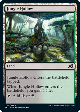 Jungle Hollow (Ikoria: Lair of Behemoths) Light Play Foil