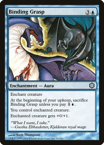 Binding Grasp (Coldsnap Theme Deck Reprints) Near Mint