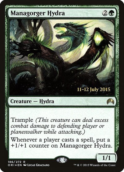 Managorger Hydra (Promos: Prerelease Cards) Medium Play Foil