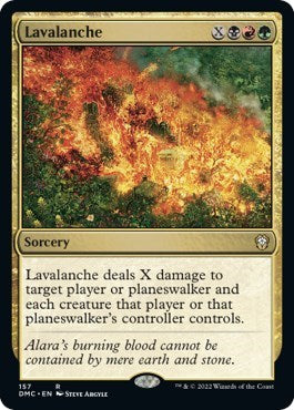 Lavalanche (Commander: Dominaria United) Near Mint