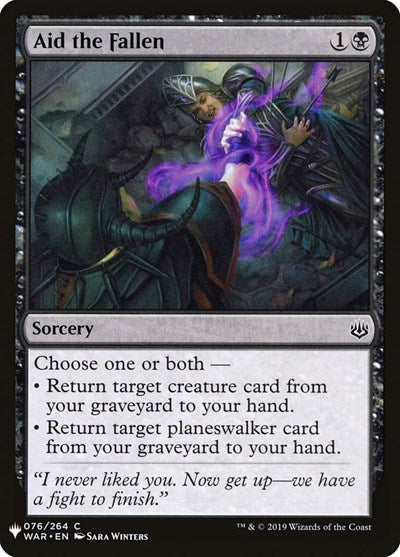 Aid the Fallen (Mystery Booster) Near Mint