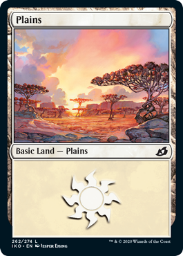 Plains (262) (Ikoria: Lair of Behemoths) Medium Play Foil