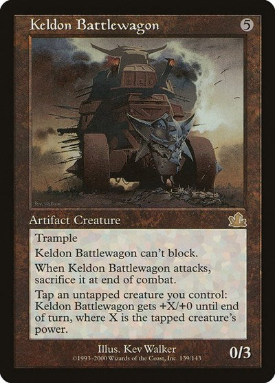 Keldon Battlewagon (Prophecy) Medium Play