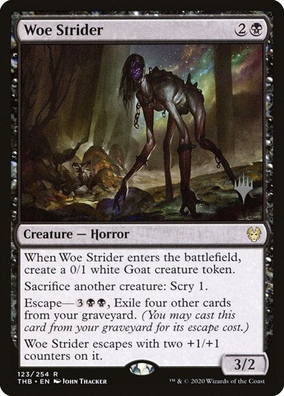 Woe Strider (Promo Pack: Theros Beyond Death) Light Play Foil