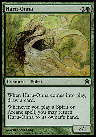Haru-Onna (Saviors of Kamigawa) Medium Play Foil