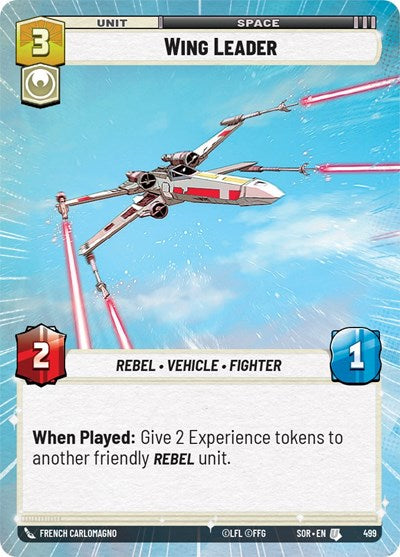 Wing Leader (Hyperspace) (Spark of Rebellion) Near Mint