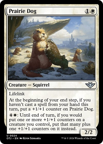 Prairie Dog (Outlaws of Thunder Junction) Near Mint