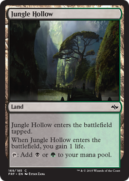 Jungle Hollow (Fate Reforged) Damaged / Poor