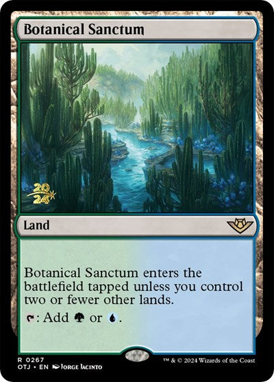 Botanical Sanctum (OTJ) (Promos: Prerelease Cards) Near Mint Foil