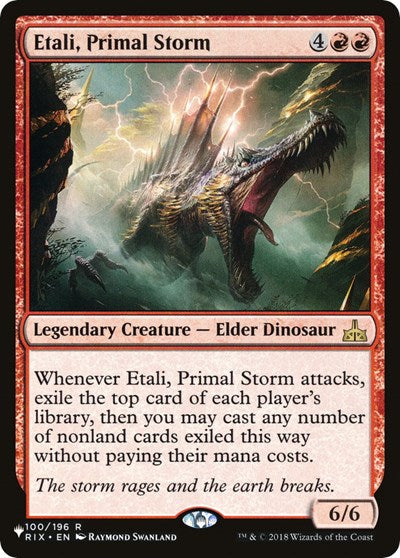 Etali, Primal Storm (The List) Medium Play