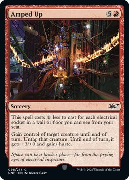 Amped Up (Unfinity) Near Mint Foil
