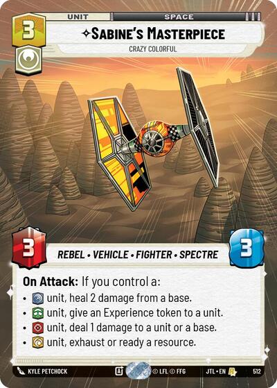 Sabine's Masterpiece Crazy Colorful (Hyperspace) (Jump to Lightspeed) Near Mint