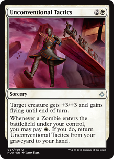 Unconventional Tactics (Hour of Devastation) Near Mint Foil