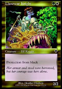 Llanowar Knight (Invasion) Medium Play