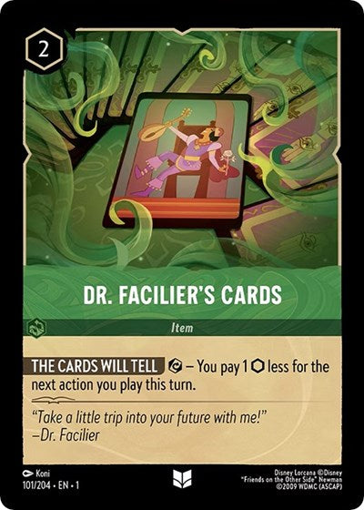 Dr. Facilier's Cards (The First Chapter) Near Mint