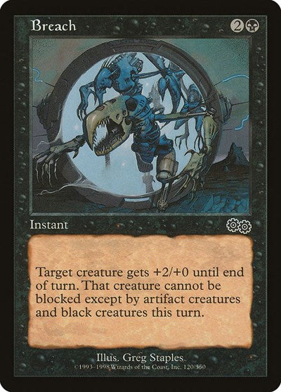Breach (Urza's Saga) Light Play