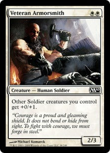 Veteran Armorsmith (Magic 2010 Core Set) Medium Play