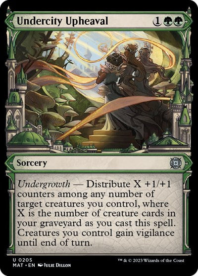 Undercity Upheaval (Halo Foil) (March of the Machine: The Aftermath) Near Mint Foil