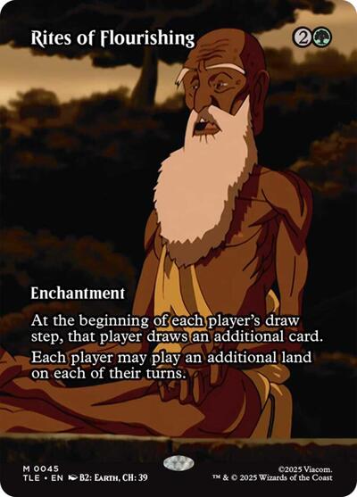Rites of Flourishing (Borderless) (Avatar: The Last Airbender: Eternal-Legal) Light Play Foil