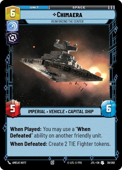 Chimaera Reinforcing the Center (Jump to Lightspeed) Near Mint