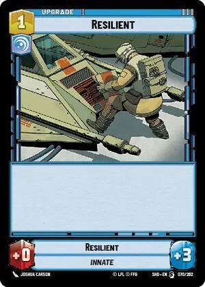 Resilient (Shadows of the Galaxy) Near Mint Foil