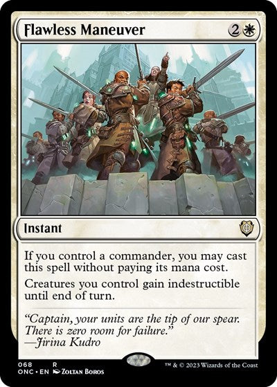 Flawless Maneuver (Commander: Phyrexia: All Will Be One) Light Play