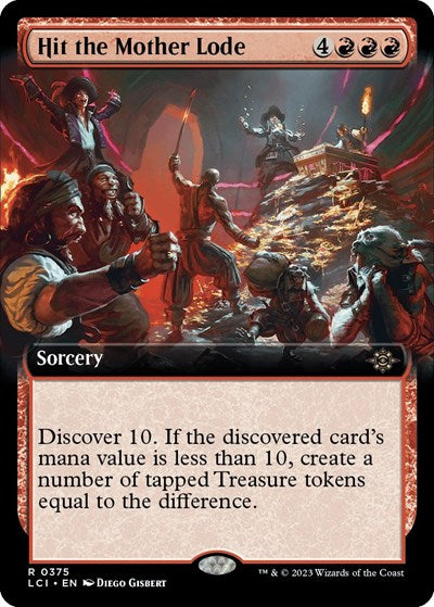 Hit the Mother Lode (Extended Art) (The Lost Caverns of Ixalan) Near Mint
