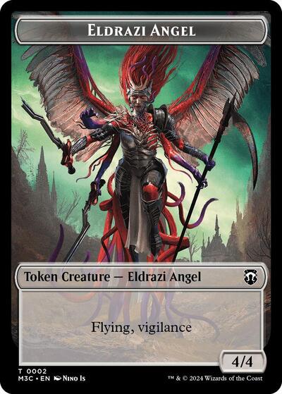 Eldrazi Angel  Ripple Foil    Copy Double Sided Token|0|0|0.00