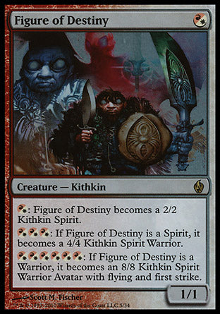 Figure of Destiny (Premium Deck Series: Fire and Lightning) Light Play Foil