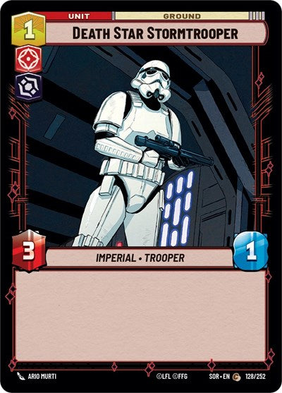 Death Star Stormtrooper (Spark of Rebellion) Near Mint Foil