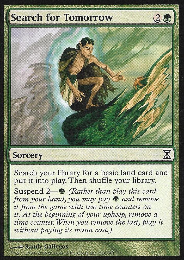 Search for Tomorrow (Time Spiral) Heavy Play