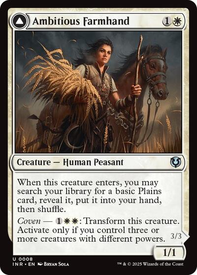 Ambitious Farmhand (Innistrad Remastered) Near Mint Foil