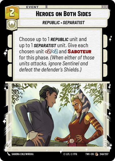 Heroes on Both Sides (Twilight of the Republic) Near Mint