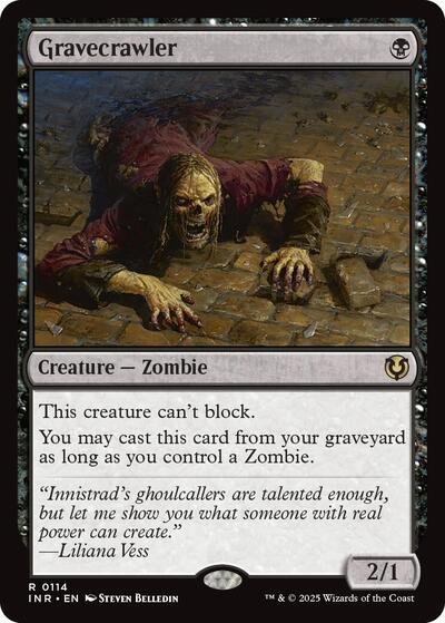 Gravecrawler (Innistrad Remastered) Near Mint