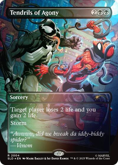 Tendrils of Agony (2004) (Rainbow Foil) (Secret Lair) Near Mint Foil