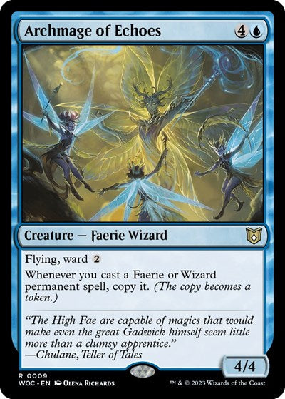 Archmage of Echoes (Commander: Wilds of Eldraine) Heavy Play