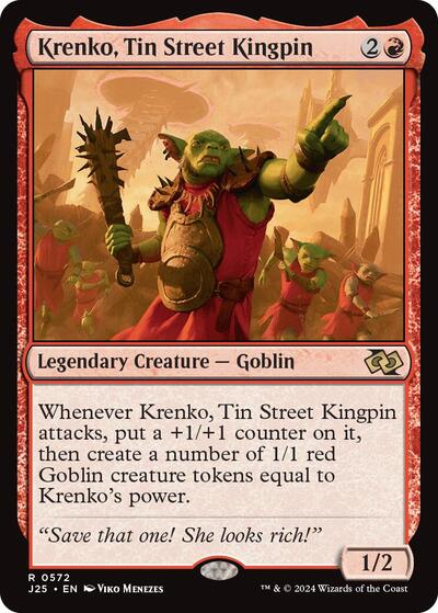Krenko, Tin Street Kingpin (Foundations Jumpstart) Light Play