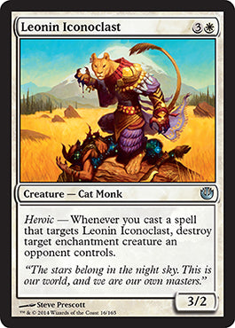 Leonin Iconoclast (Journey into Nyx) Medium Play Foil