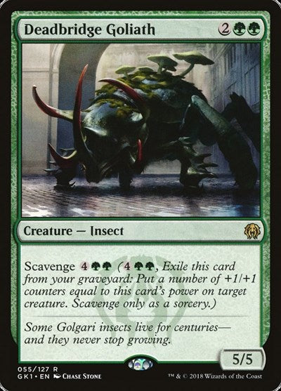 Deadbridge Goliath (Guilds of Ravnica: Guild Kits) Light Play