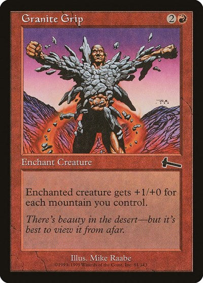Granite Grip (Urza's Legacy) Light Play