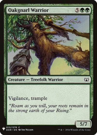 Oakgnarl Warrior (Mystery Booster) Near Mint